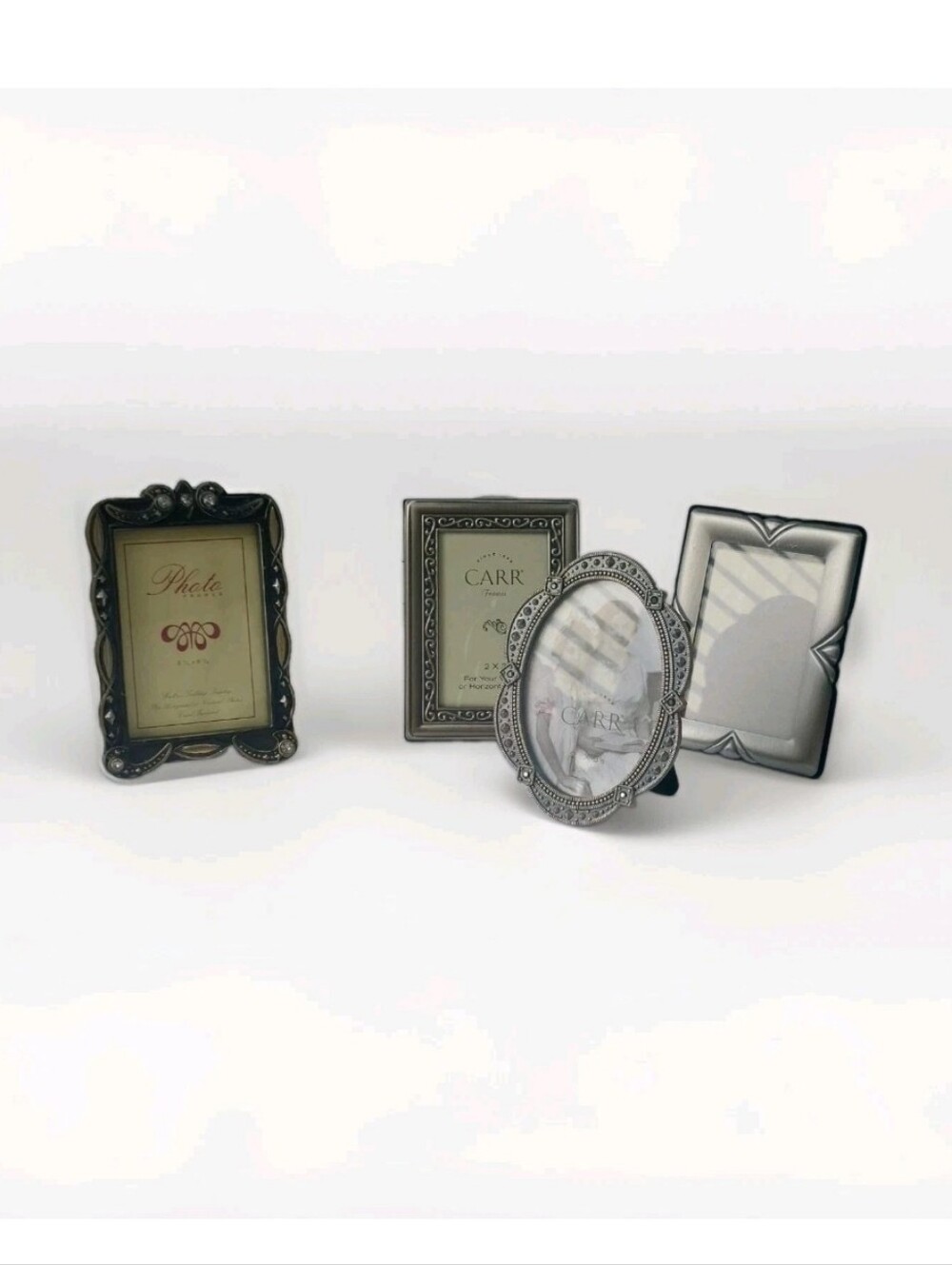 Decorative Silver & Pewter Photo Frame Collection - Home Accents Lot 4
